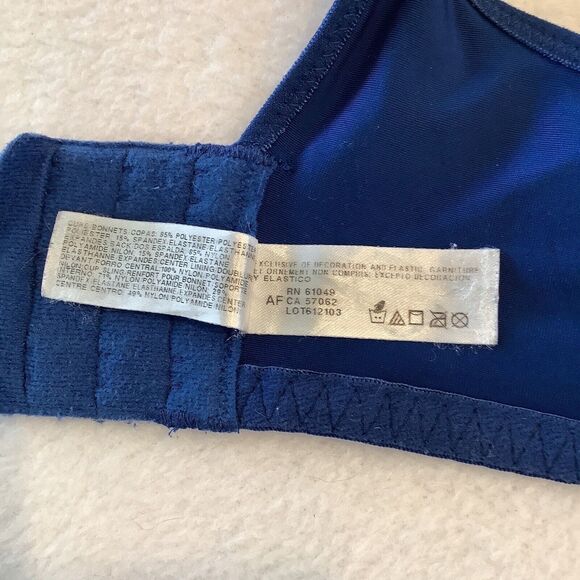 Wacoal Bra Women’s Size 34DD Basic Benefits Contour Underwire Navy Blue 853290‎ - Picture 7 of 11